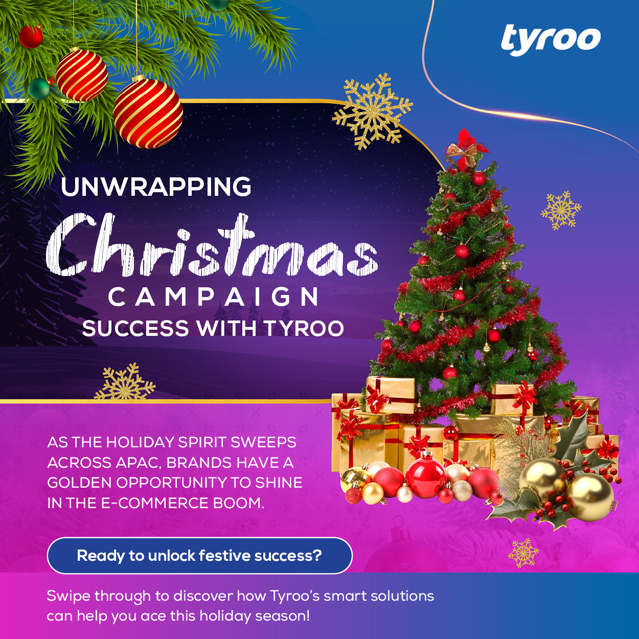Unwrapping Christmas Campaign Success with Tyroo